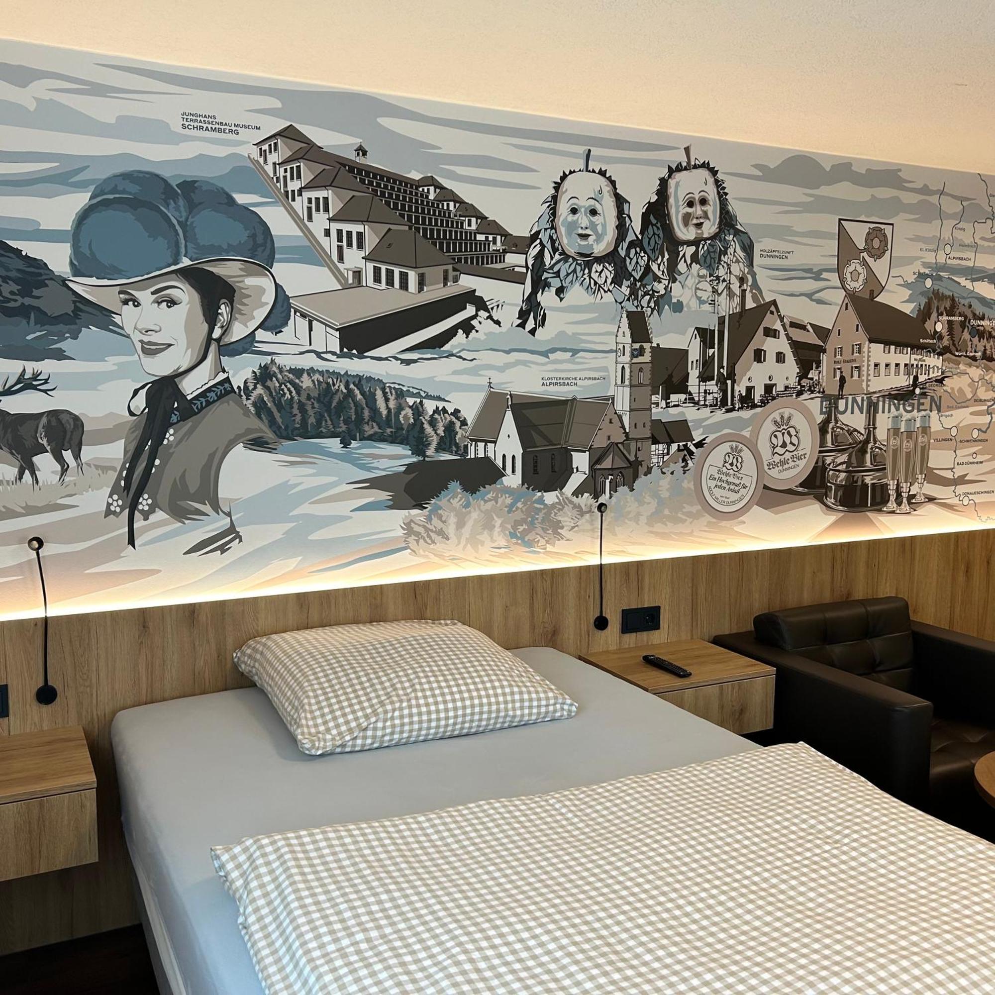 Hotel Braustube Wehle Dunningen Zewnętrze zdjęcie