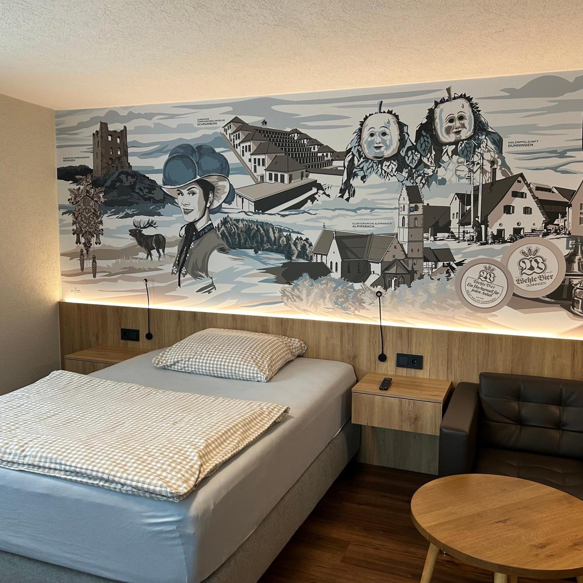 Hotel Braustube Wehle Dunningen Zewnętrze zdjęcie